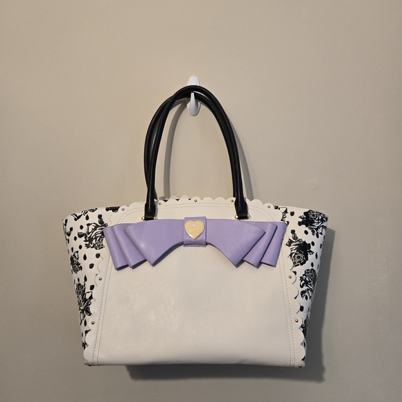 beautiful Y2K rare Betsey Johnson purse tote bag - Picture 2 of 11
